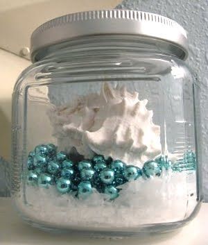 christmas beach jar