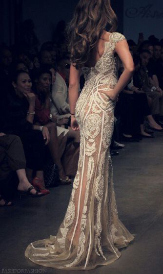 exquisite gown