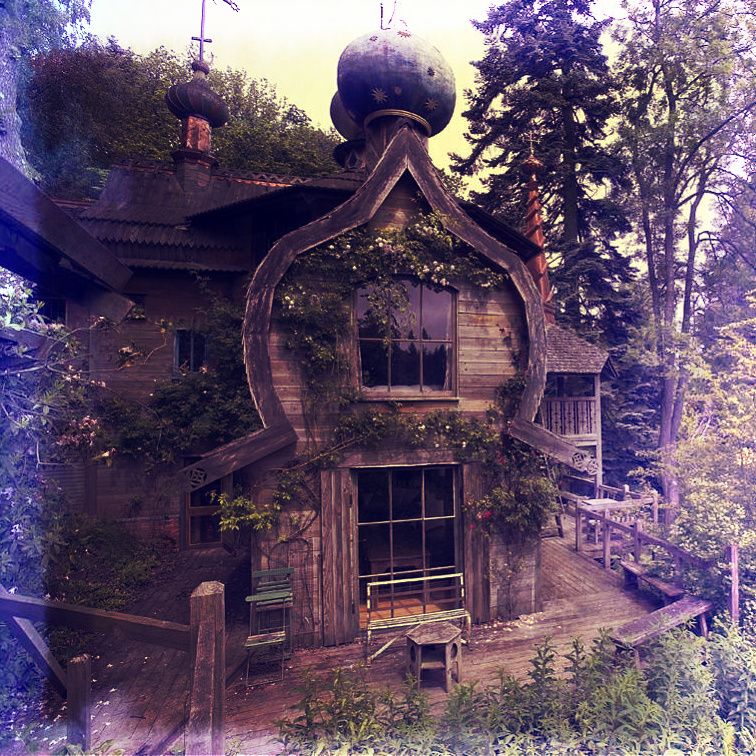 fairytale wood house