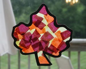 fall leaf craft