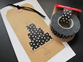 great use for Washi tape!