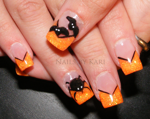 halloween nail art pictures