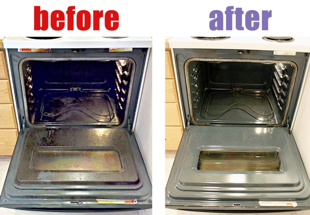 homemade oven cleaner