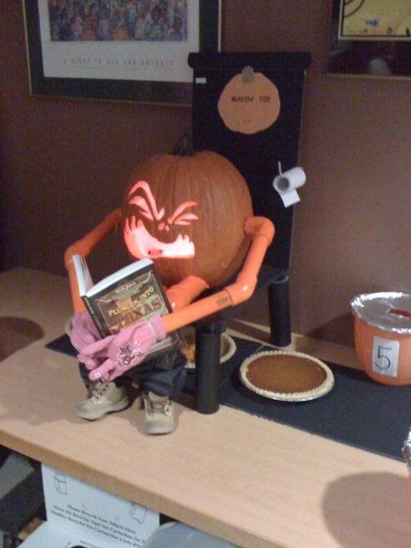 how pumpkin pies are made…too cute