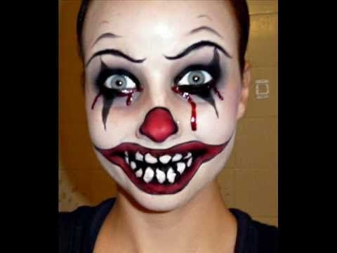 killer clown makeup