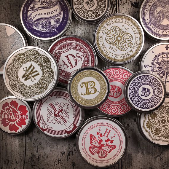 letterpress tins