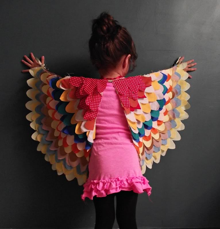lil’ kid dress up wings tutorial
