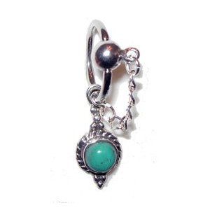 loop belly button ring