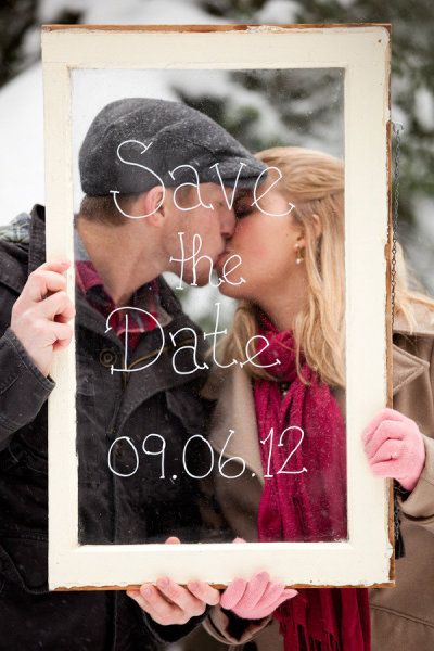 love this save the date!