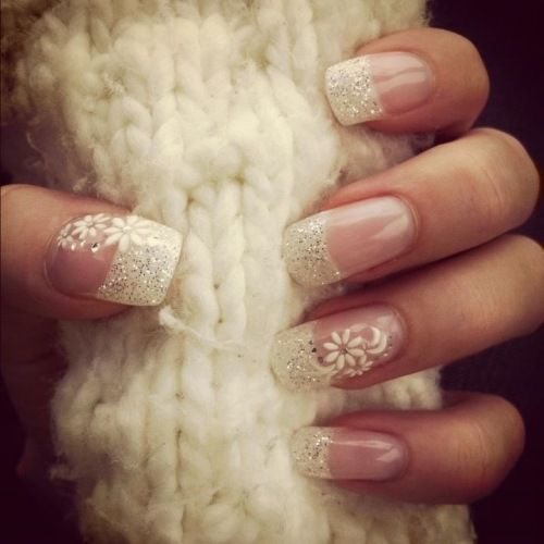 pretty winter nails