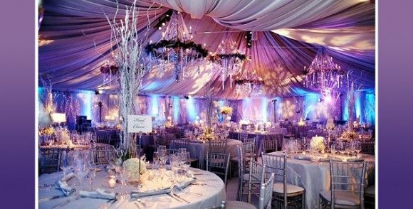 purple wedding themes