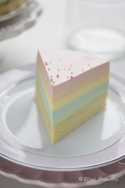 rainbow cheesecake!