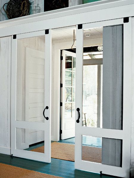 sliding screened doors