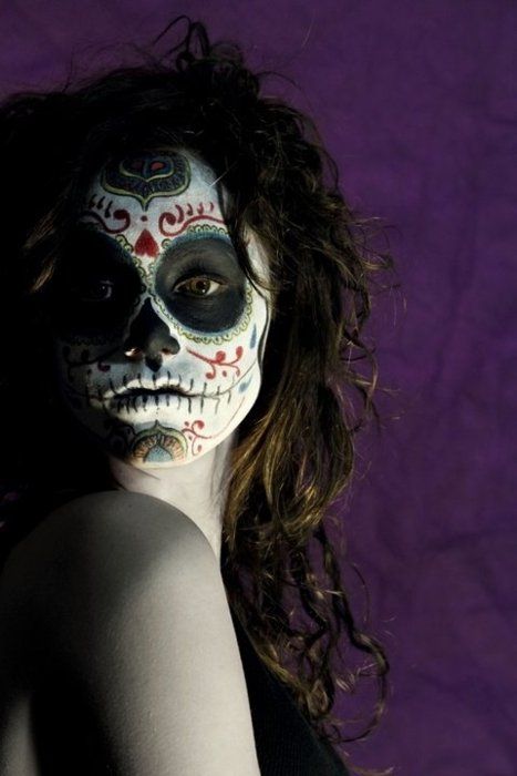 sugar skull make up