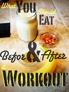 tips on what to eat pre and post workouts