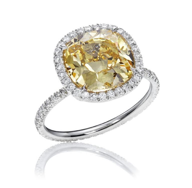 yellow diamond ring:)