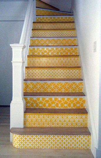 yellow stairs #stairs