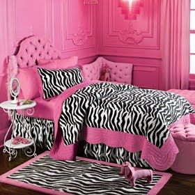 zebra bedroom