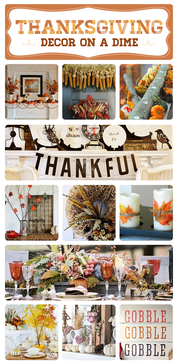 60 Inexpensive Thanksgiving Decor Ideas