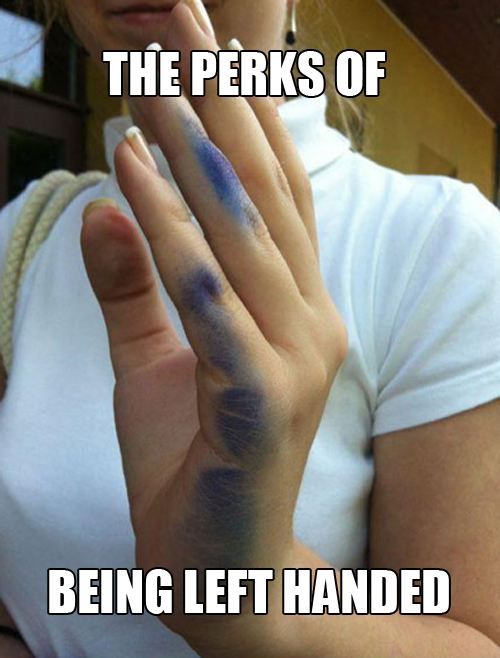 Any lefty's out there that can relate?