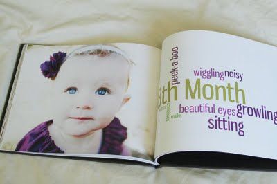 Baby book ideas