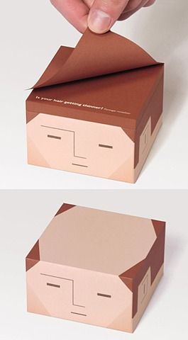 Balding post-its…awesome