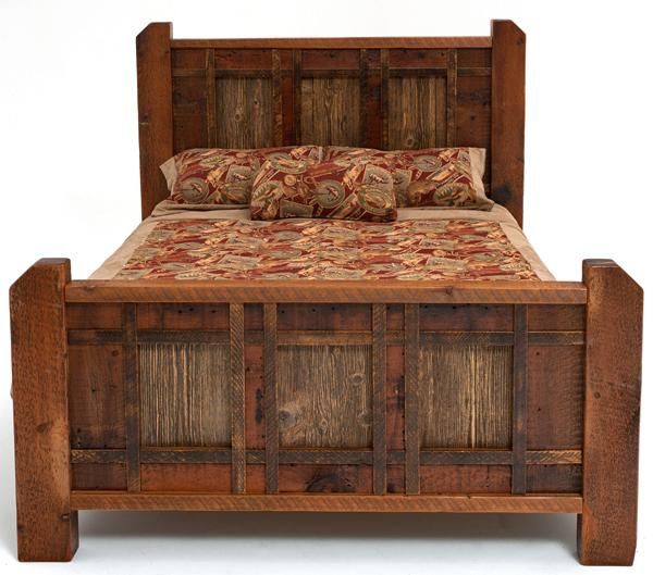 Barn wood bed