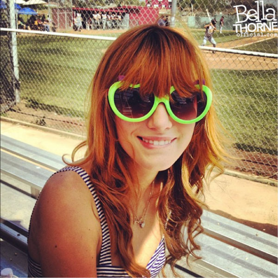 Bella Thorne glasses