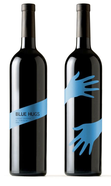 Blue Hugs Wine, by Timur Salikhov
