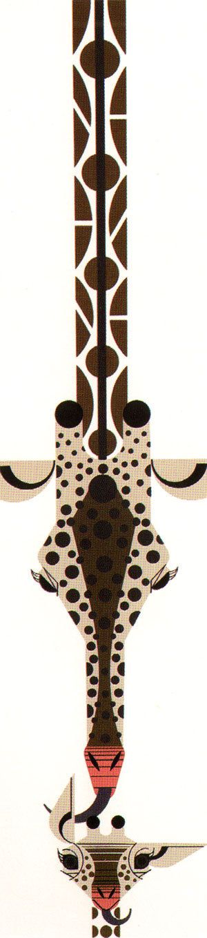 Charley Harper Giraffe