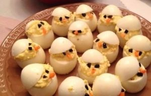 Chicks deviled eggs