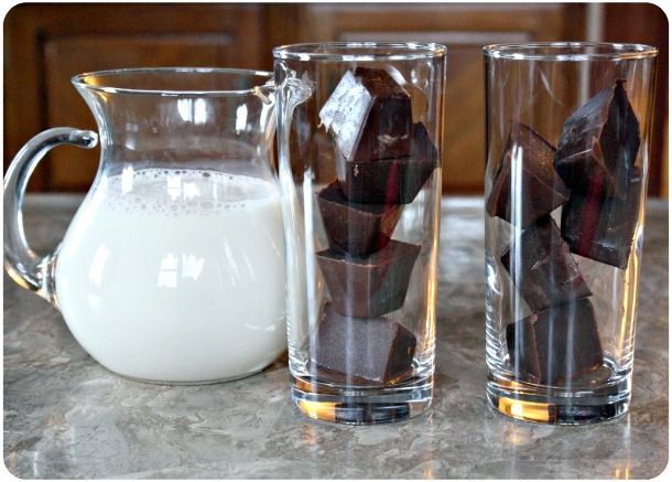 Chocolate Ice Cubes