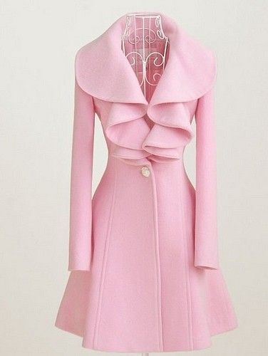 Classy pink coat