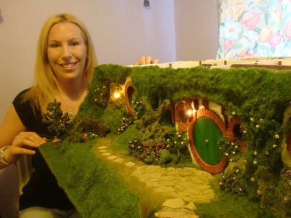 Coolest Mom Ever Creates Hobbit Doll House