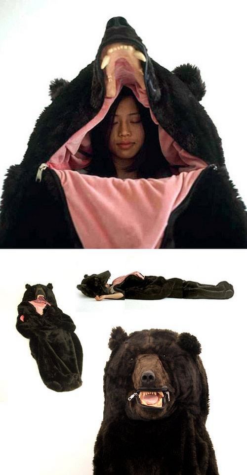 Coolest sleeping bag EVAR.