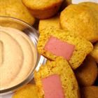 Corn muffin corn dogs