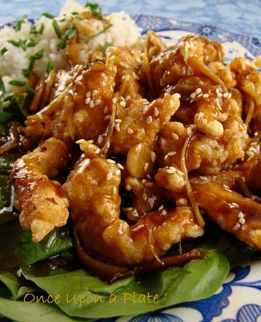 Crispy Garlic-Ginger Chicken, Asian Style