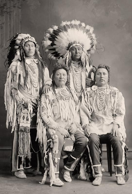 Crow Indian Group. It was taken between 1905 and 1945 by Harris & Ewing.