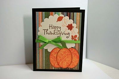 Cute DIY Thanksgiving/Fall cards