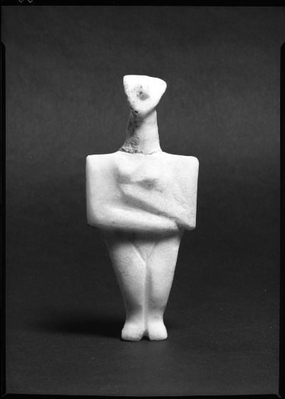 Cycladic Figurine of a Woman, 2500 BC-2000 BC  Sculpture  , Statuette