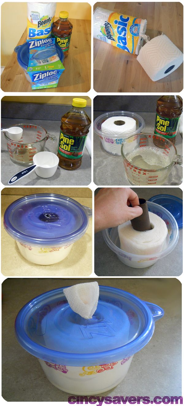 DIY Disinfecting Wipes & More with Step by Step Instructions.