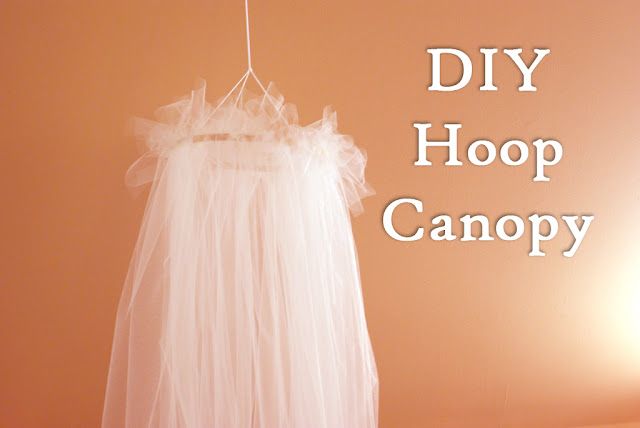 DIY Hoop Canopy