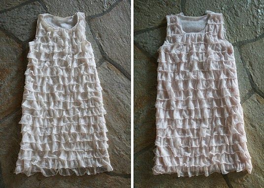 DIY Ruffle dresses