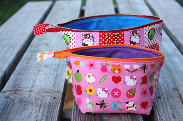 DIY Zipper Pouch