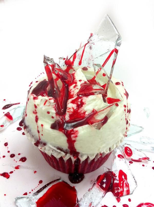 Dexter cupcake for Showtime's premier