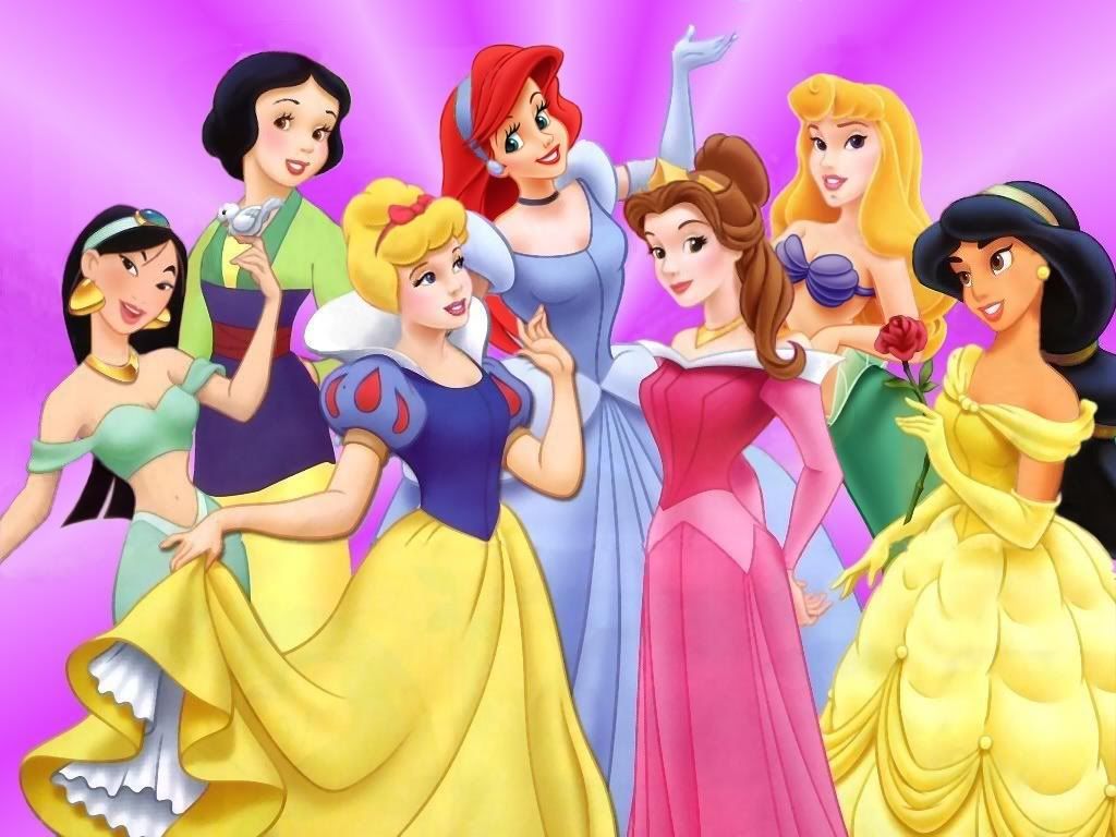 Disney princess dress swap!