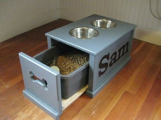 Dog food storage