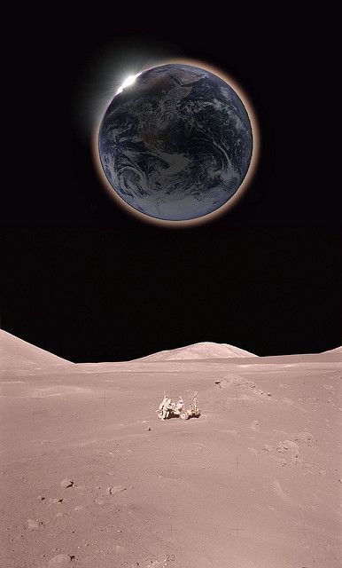 Earth and the Moon from Mars