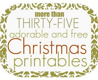 FREE Christmas Printables!