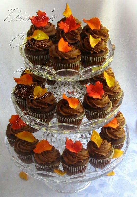 Fall Wedding  Cupcakes